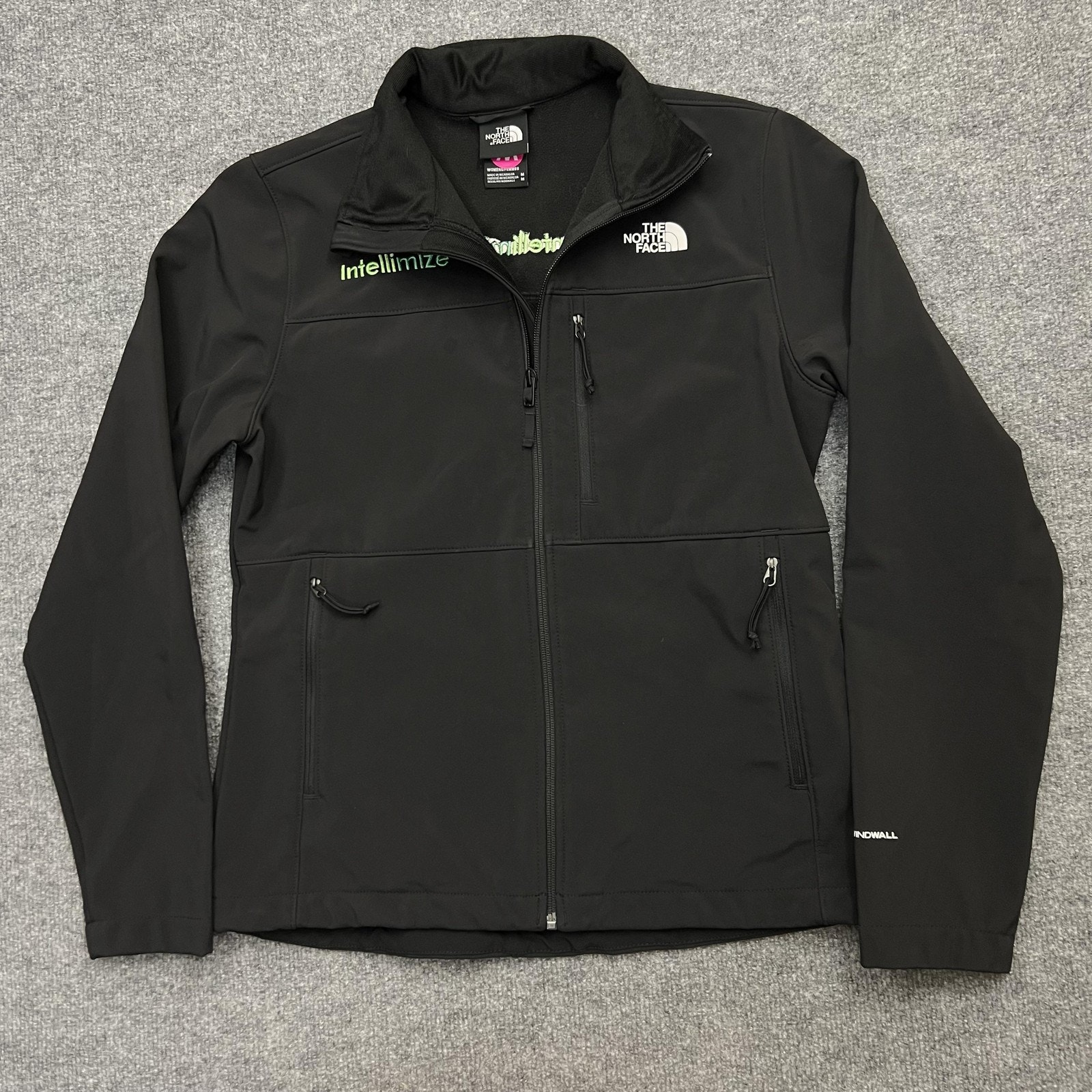 North Face Jacket Womens Medium Windwall Softshell Intellimize Outdoor Hiking